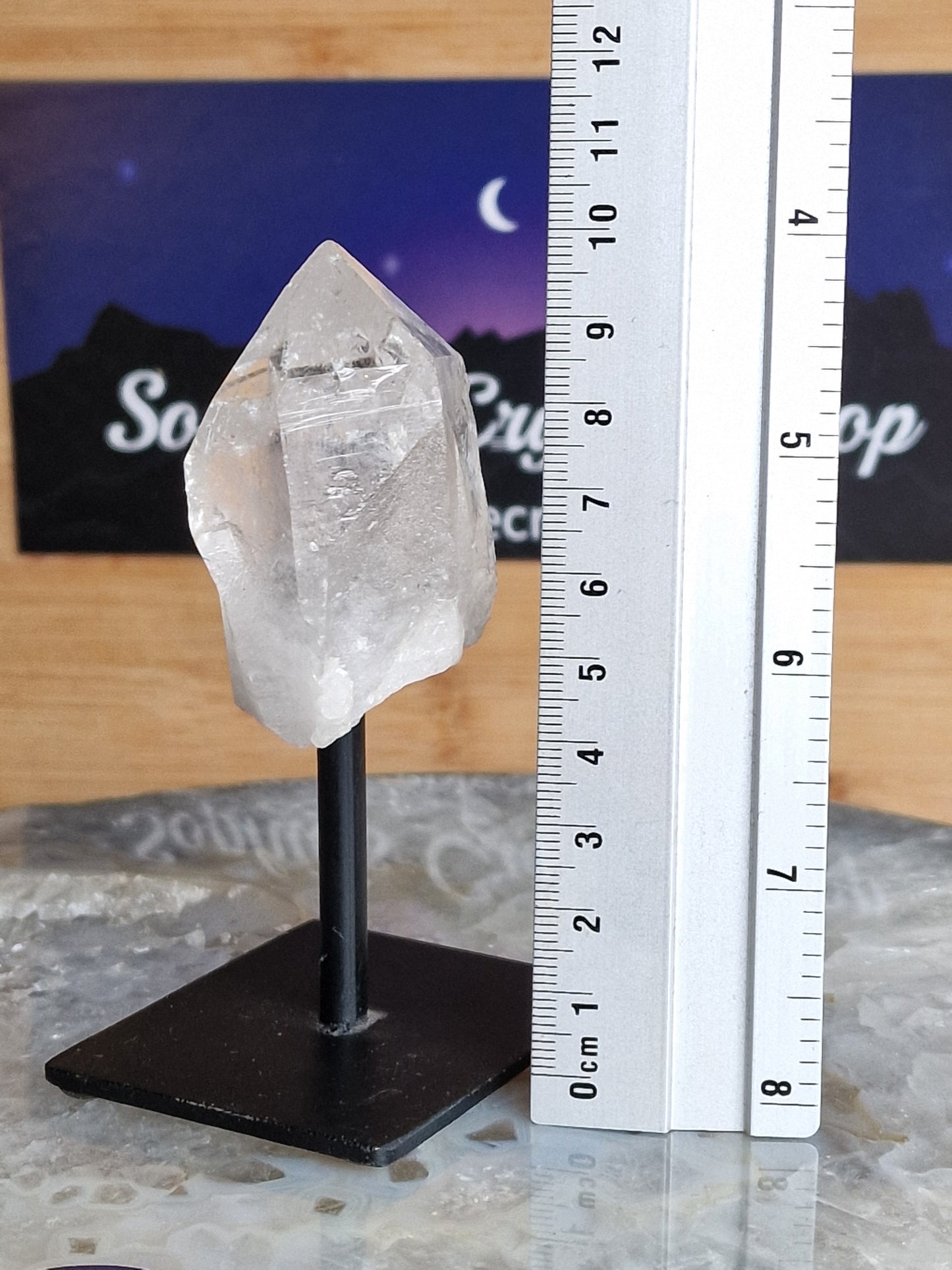 Bjergkrystal på stand