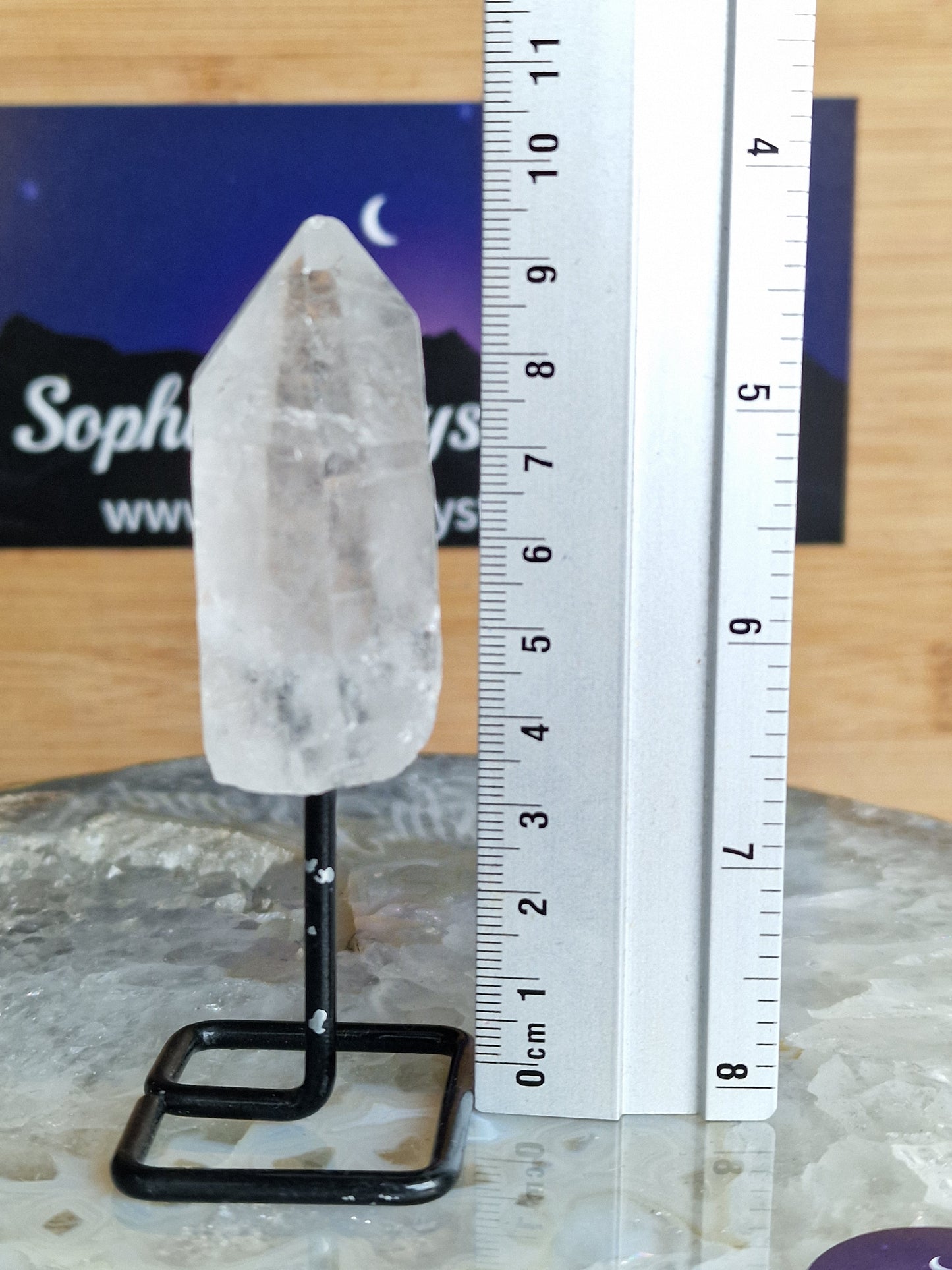 Bjergkrystal på stand