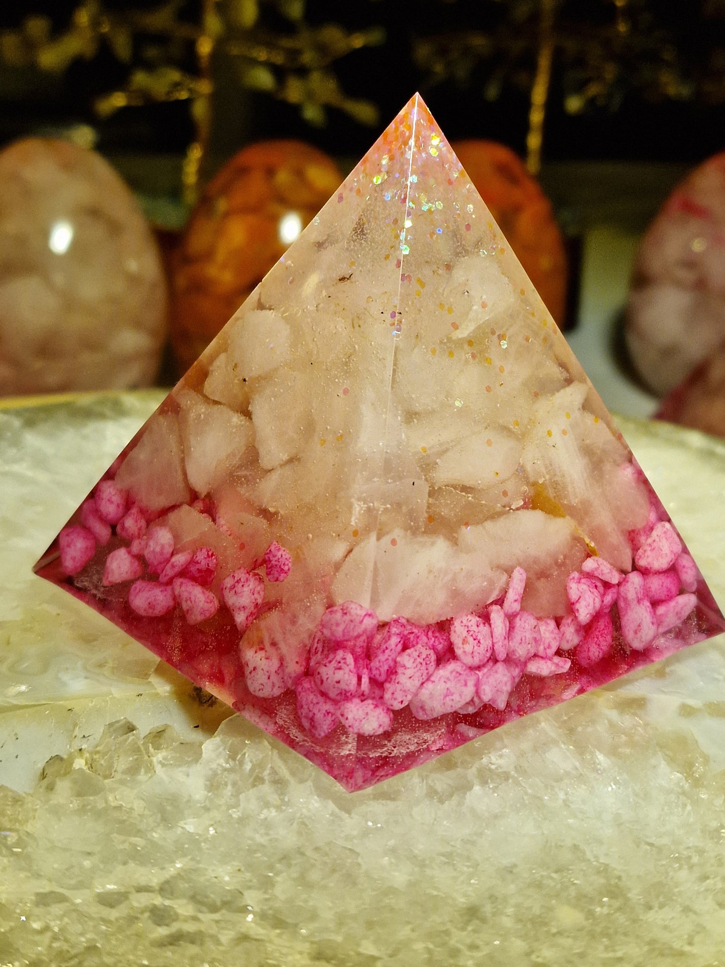 Rose Quartz lampe