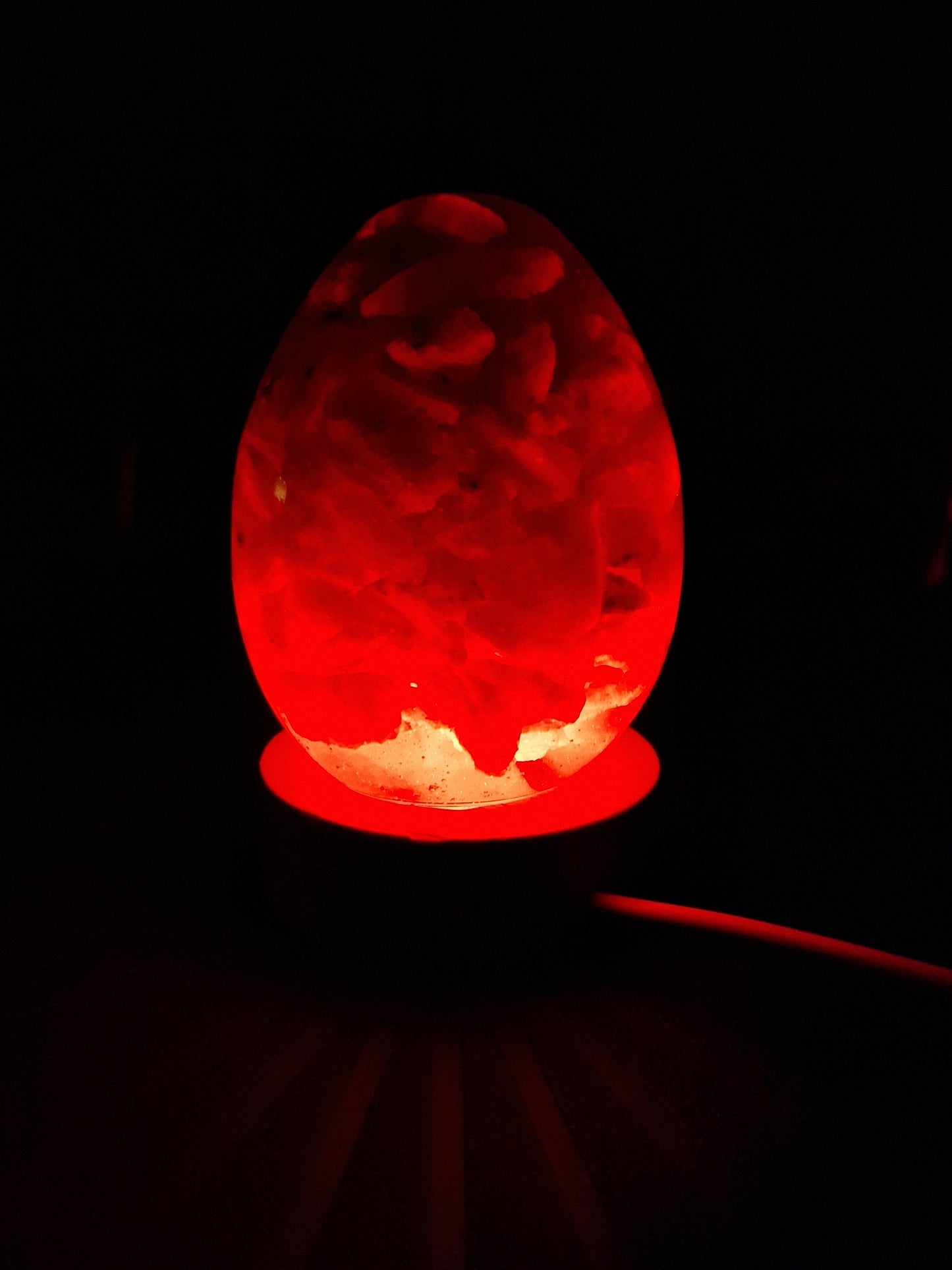 Calcite farve skiftende lampe