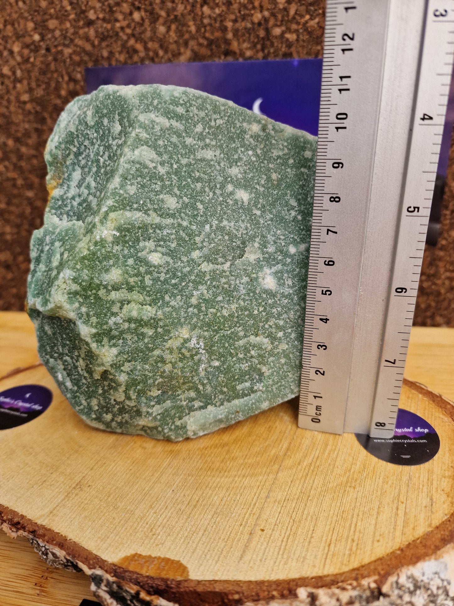 Grøn Kvarts klynge 1,5kg