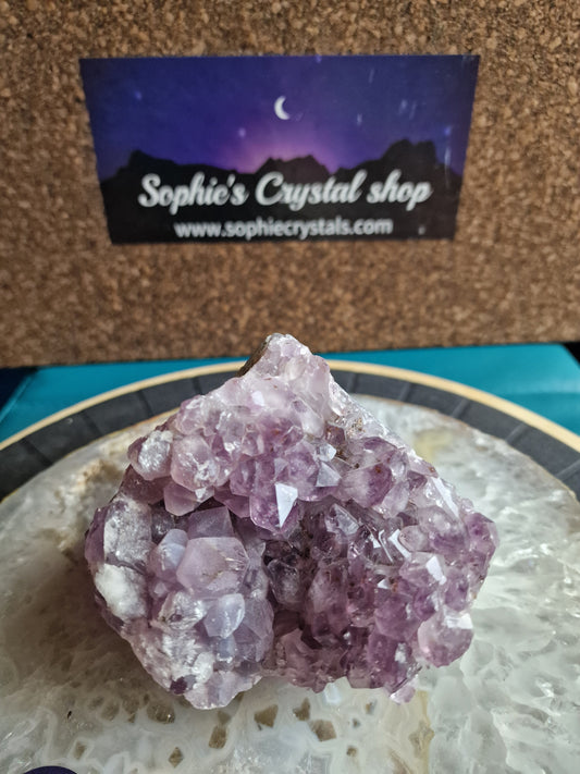 Ametyst klynge 0,9 kg