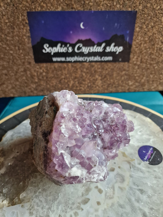 Ametyst klynge 0,9 kg