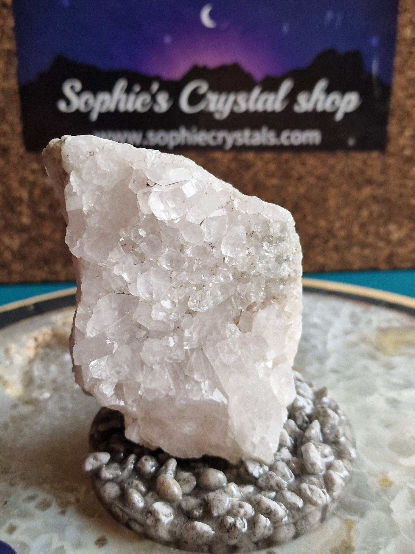 Rå bjergkrystal 0,5 kg