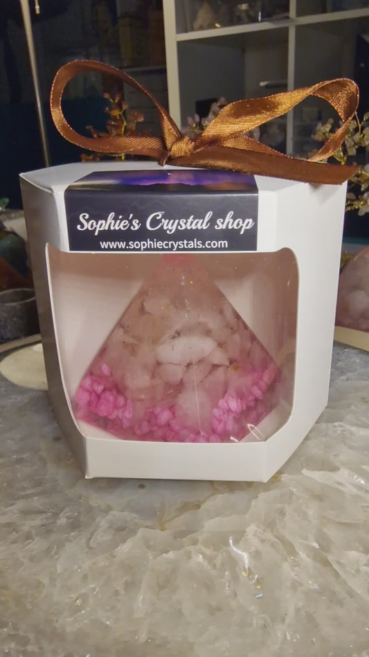 Rose Quartz lampe