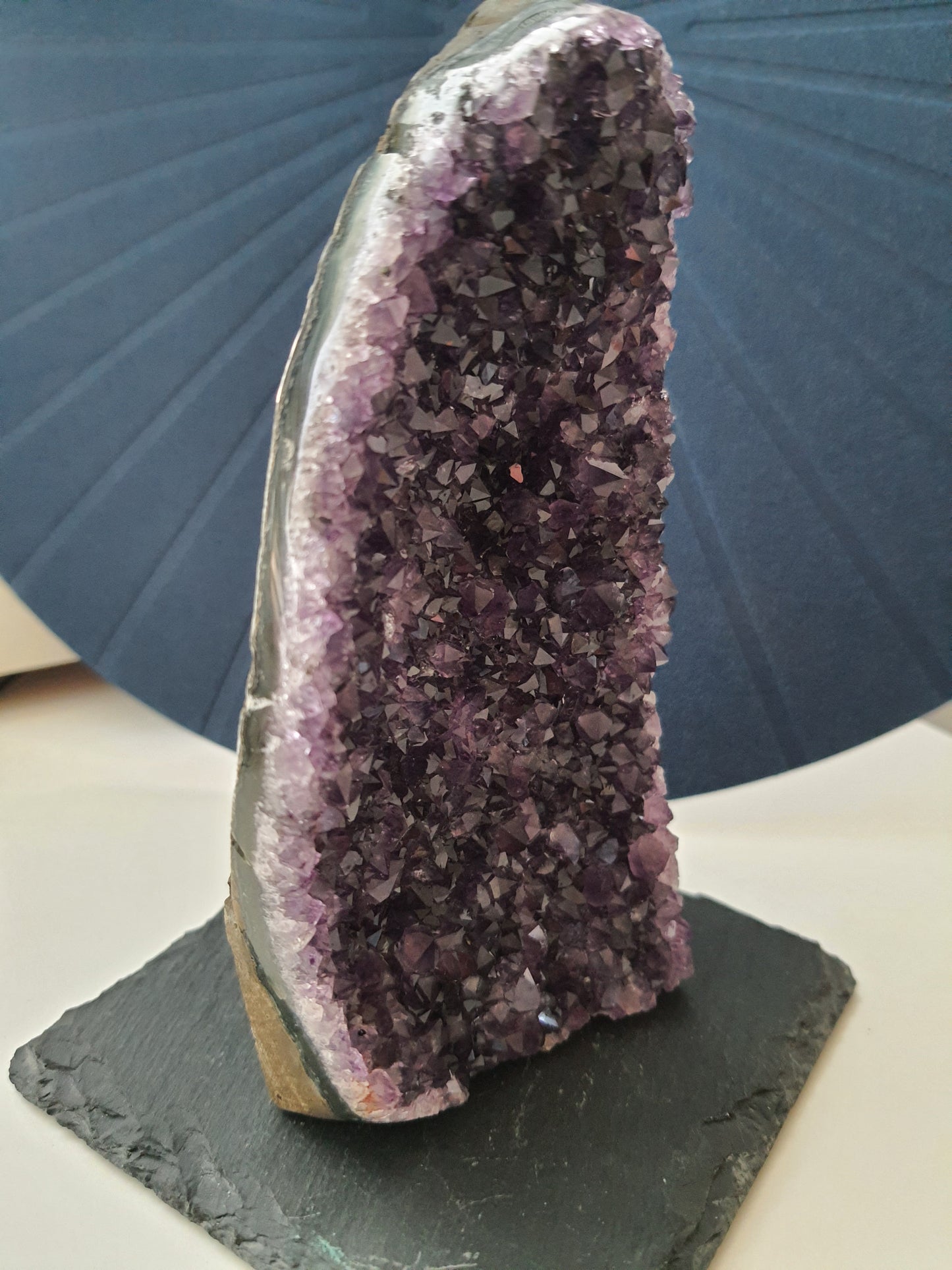 amethyst druse polished 575g