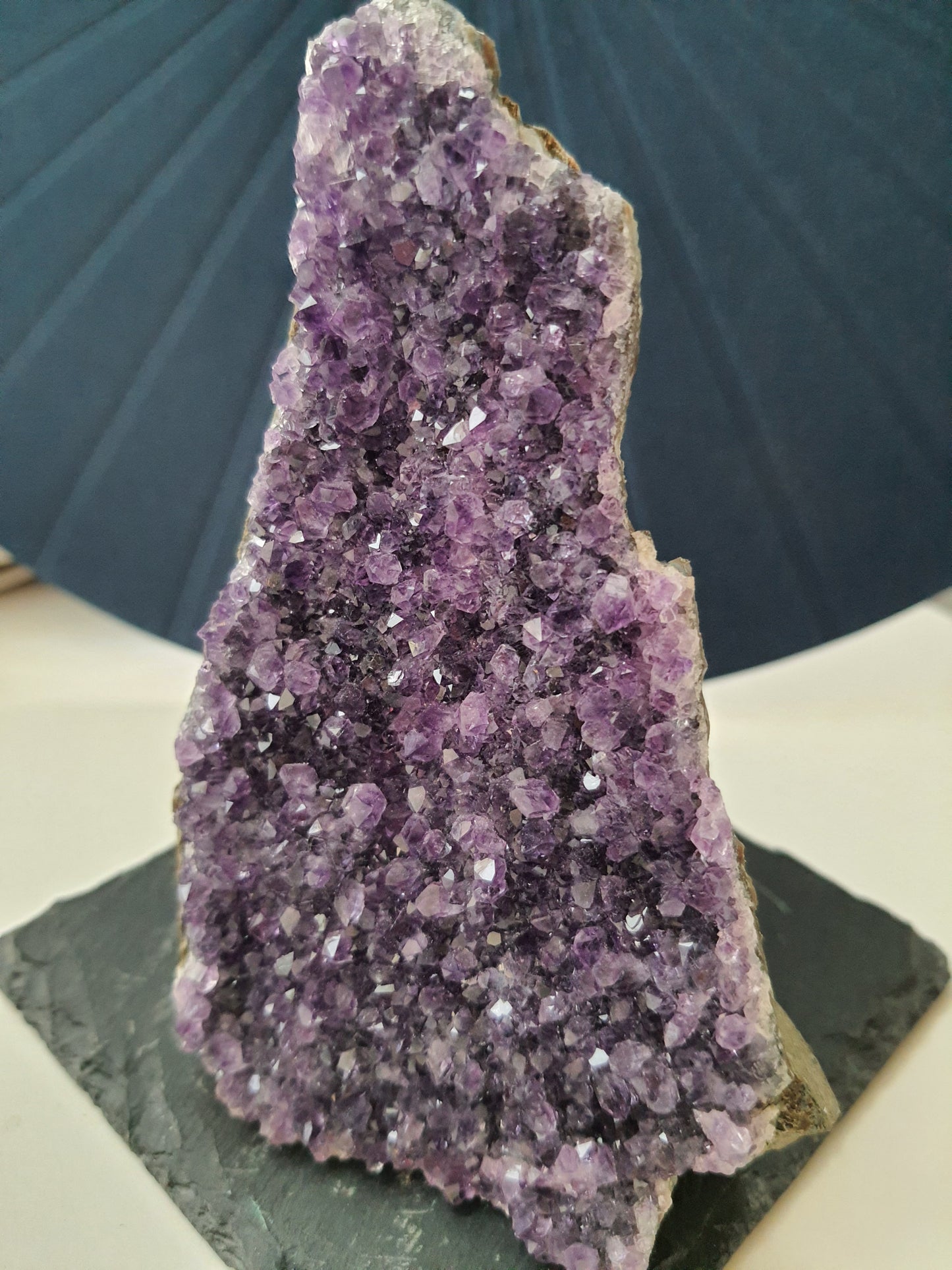 amethyst druse polished 482g