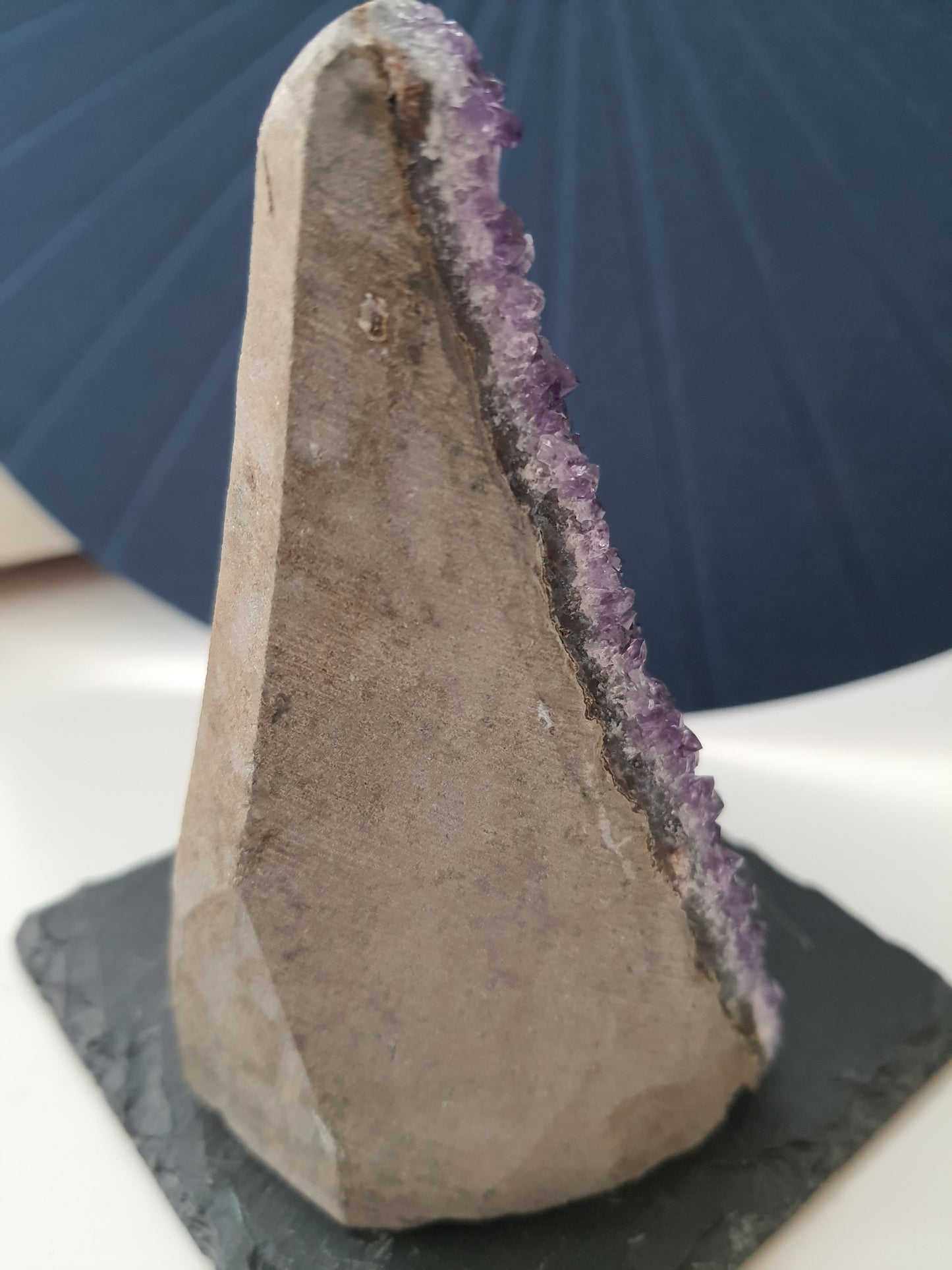 amethyst druse polished 482g