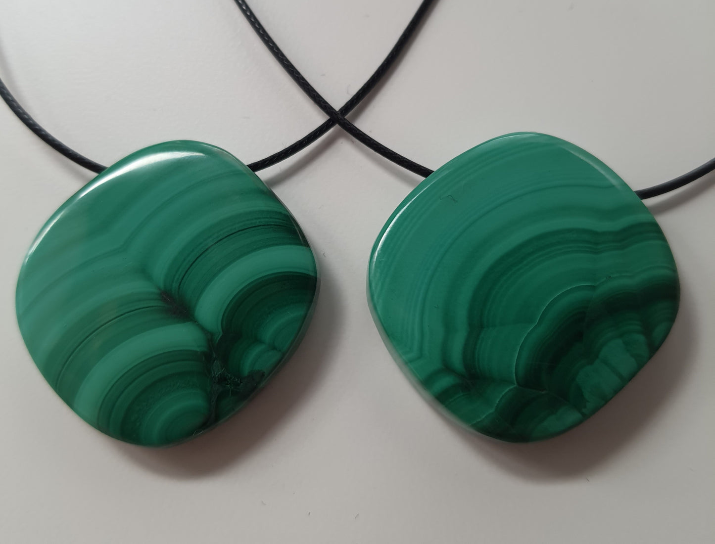 Necklace malachite