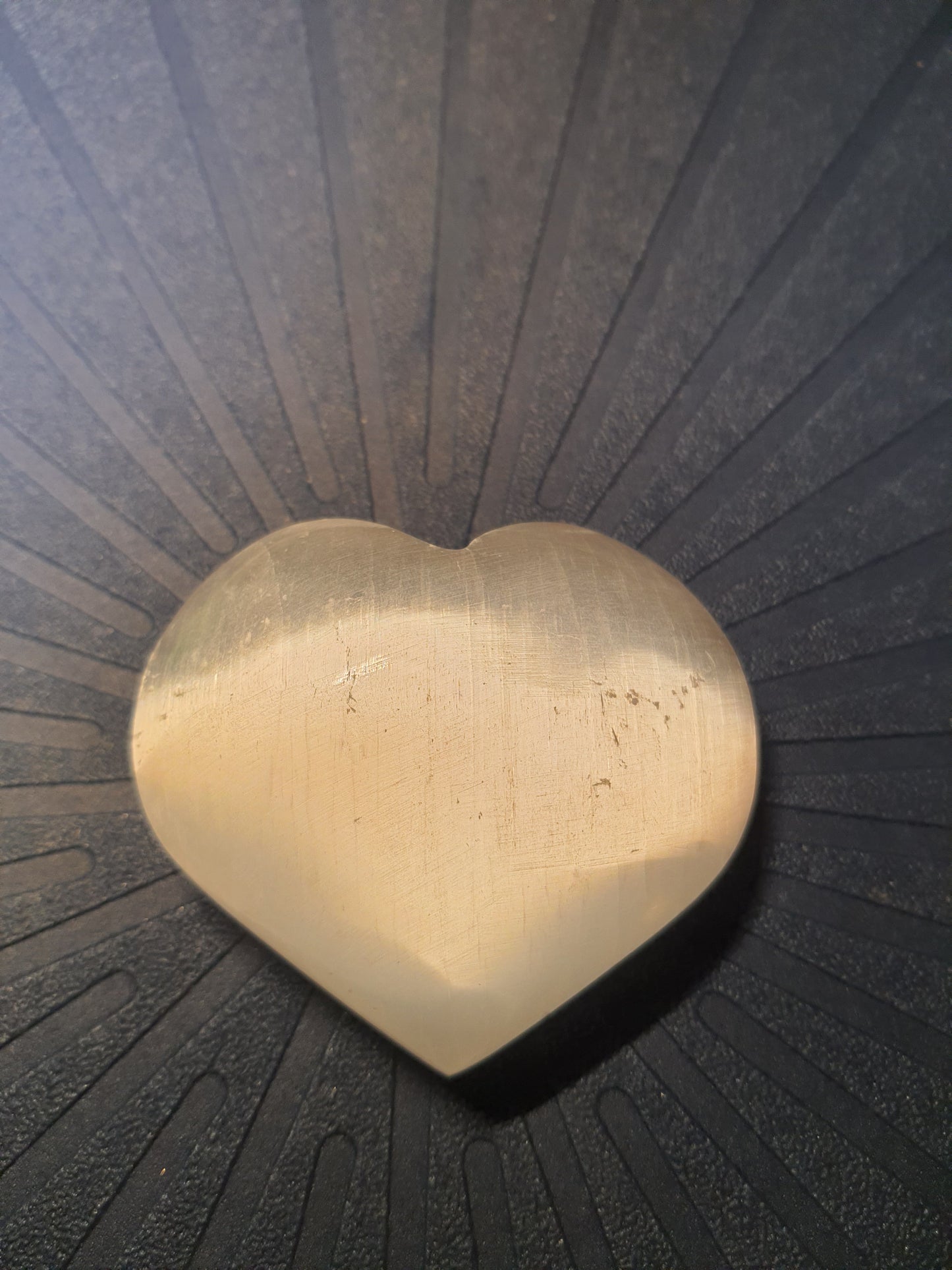 Selenite heart