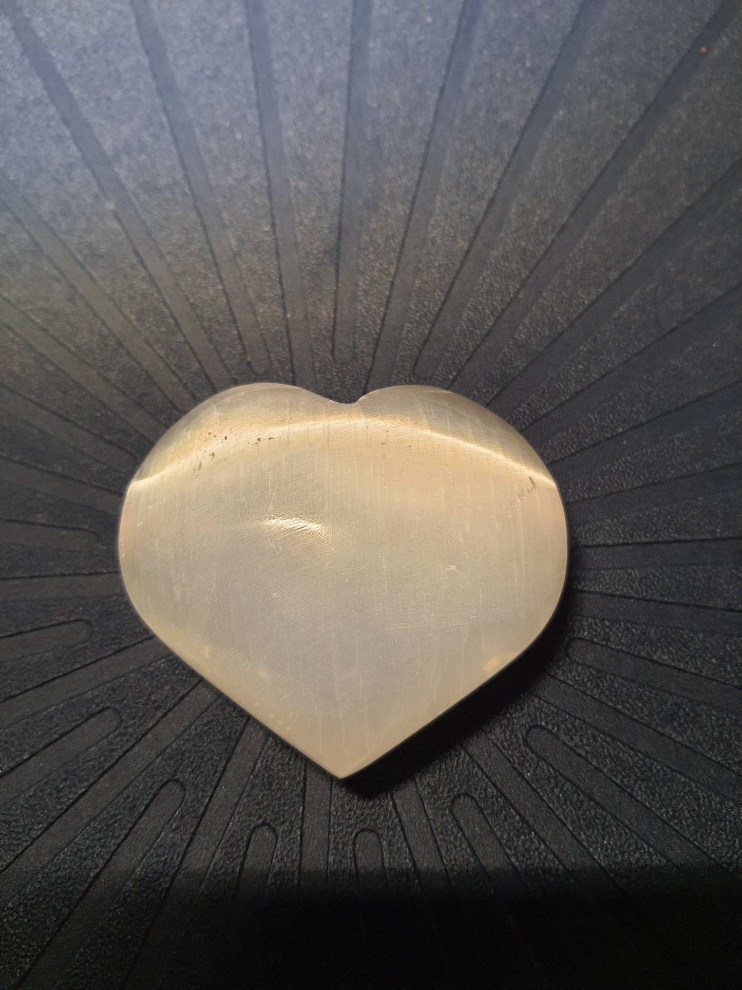 Selenite heart